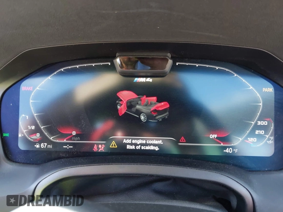 2023 BMW M4 Competition xDrive с VIN WBS33BA01PCM29504, выставлен на аукционе IAAI как лот 41914359 с пробегом 17 618 миль миль и . История ставок и продаж доступна на DreamBid. Изображение 7.