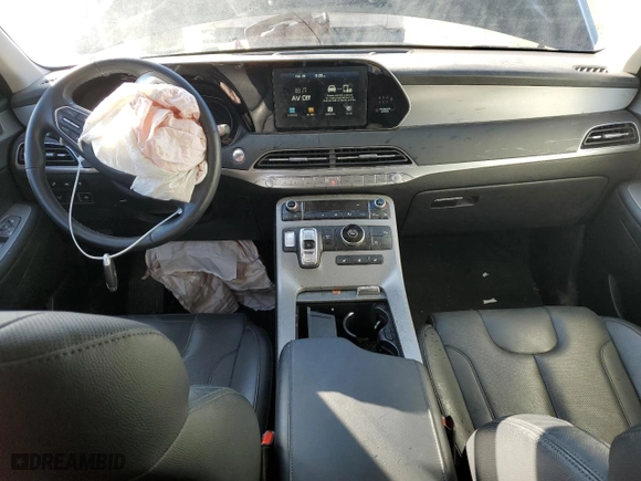 2020 Hyundai Palisade SEL with VIN KM8R44HEXLU134459, listed as a Copart auction lot 46905765 with 60,712 mi miles and Salvage Title. Bid and sale history available at carsss.com. Image 8.
