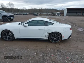 2024 Ford Mustang EcoBoost with VIN 1FA6P8TH6R5106965, listed as a IAAI auction lot 41572551 with 25,474 mi miles. Bid and sale history available at carsss.com. Image 6.