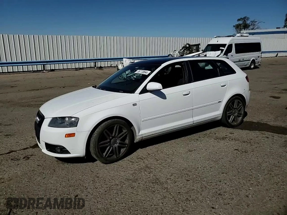 2008 Audi A3 S line with VIN WAUKD78P88A148598, listed as a Copart auction lot 76773884 with 106,152 mi miles and Salvage title. Bid and sale history available at DreamBid. Image 11.