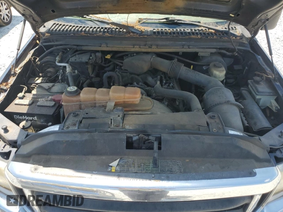 2004 Ford F-250 XL with VIN 1FTNX20L34ED90771, listed as a Copart auction lot 54047935 with 353,728 mi miles and Salvage title. Bid and sale history available at DreamBid. Image 11.