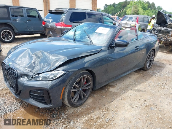 2021 BMW 4 Series M440i with VIN WBA53AT05MCG89665, listed as a IAAI auction lot 42319456 with Not provided miles and . Bid and sale history available at DreamBid. Image 17.