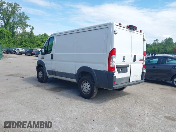 2017 Ram ProMaster Cargo with VIN 3C6TRVNG7HE532572, listed as a IAAI auction lot 42131023 with 82,963 mi miles and . Bid and sale history available at carsss.com. Image 3.