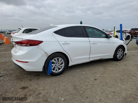 2018 Hyundai Elantra SE with VIN 5NPD74LF4JH380999, listed as a Copart auction lot 53142735 with 113,157 mi miles and Salvage Title. Bid and sale history available at carsss.com. Image 3.