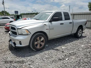 2015 Ram 1500 Express with VIN 1C6RR6FT1FS620104, listed as a Copart auction lot 63616135 with 123,537 mi miles and Salvage title. Bid and sale history available at DreamBid. Image 1.