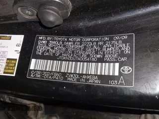 2010 Toyota Prius II with VIN JTDKN3DU7A0054180, listed as a IAAI auction lot 42174990 with 429,868 mi miles. Bid and sale history available at carsss.com. Image 9.
