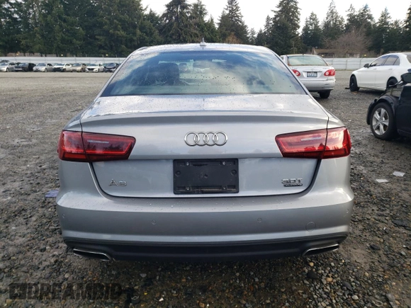 2018 Audi A6 Sport with VIN WAUF3AFC9JN046422, listed as a Copart auction lot 84331714 with 101,016 mi miles and Salvage Title. Bid and sale history available at carsss.com. Image 6.