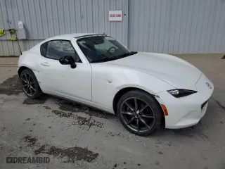2019 Mazda MX-5 Miata RF Grand Touring with VIN JM1NDAM78K0300508, listed as a Copart auction lot 62655964 with 42,940 mi miles and Salvage Title. Bid and sale history available at carsss.com. Image 4.