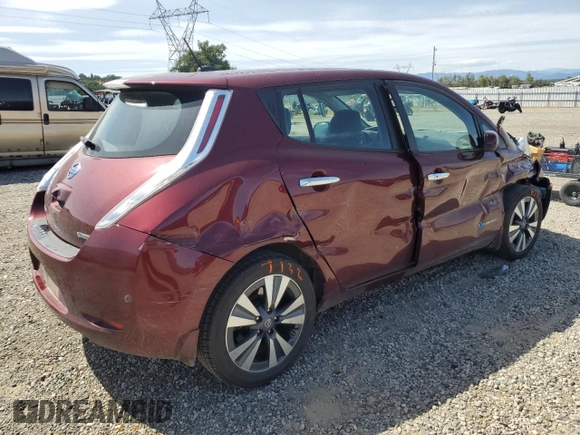2017 Nissan LEAF SL z VIN 1N4BZ0CP2HC306611, wystawiony jako Copart lot #57336725 z przebiegiem 51 012 mil mil oraz Szkoda całkowita • Salvage title. Historia ofert i sprzedaży dostępna na DreamBid. Obrazek 3.