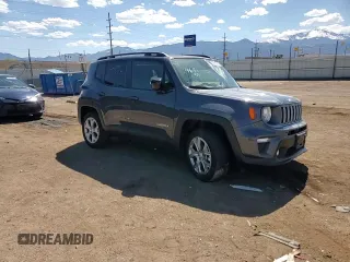 2023 Jeep Renegade Limited with VIN ZACNJDD16PPP18537, listed as a Copart auction lot 56602995 with Not provided miles and Salvage title. Bid and sale history available at DreamBid. Image 14.