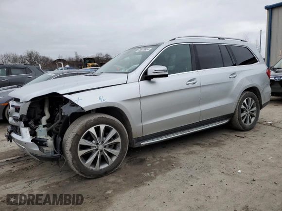 2015 Mercedes-Benz GL-Class GL 450 with VIN 4JGDF6EE2FA525387, listed as a Copart auction lot 38978824 with 122,241 mi miles. Bid and sale history available at carsss.com. Image 1.