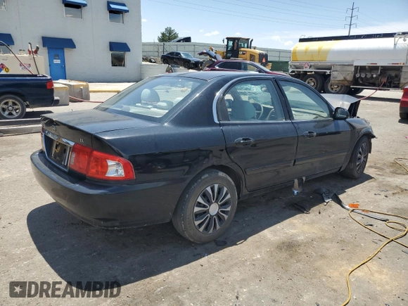 2006 Kia Optima LX z VIN KNAGD126865452524, wystawiony jako Copart lot #59813015 z przebiegiem 130 090 mil mil oraz Szkoda całkowita • Salvage title. Historia ofert i sprzedaży dostępna na DreamBid. Obrazek 3.