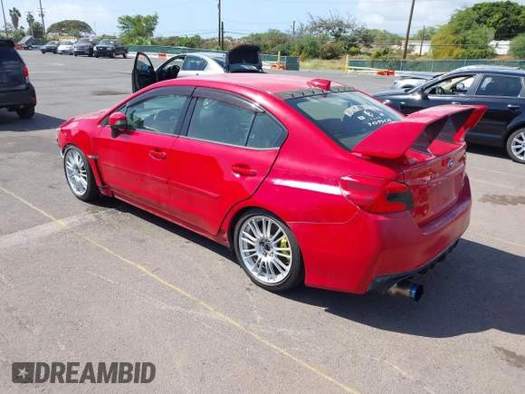 2018 Subaru WRX STI with VIN JF1VA2M65J9814113, listed as a IAAI auction lot 41754428 with Not Provided miles. Bid and sale history available at carsss.com. Image 3.