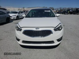 2014 Kia Cadenza Premium with VIN KNALN4D78E5121542, listed as a Copart auction lot 50686945 with 169,933 mi miles and Salvage Title. Bid and sale history available at DreamBid. Image 5.