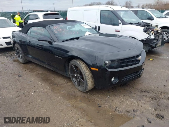 2013 Chevrolet Camaro LT with VIN 2G1FB3D31D9108495, listed as a IAAI auction lot 41914333 with 121,578 mi miles and . Bid and sale history available at DreamBid. Image 1.