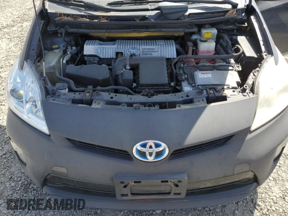 2012 Toyota Prius One with VIN JTDKN3DU2C5387327, listed as a Copart auction lot 53833305 with 168,765 mi miles and Clean Title. Bid and sale history available at carsss.com. Image 11.