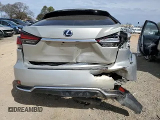 2021 Lexus RX with VIN 2T2JGMDA4MC071347, listed as a Copart auction lot 48151965 with 77,802 mi miles and Salvage Title. Bid and sale history available at carsss.com. Image 6.