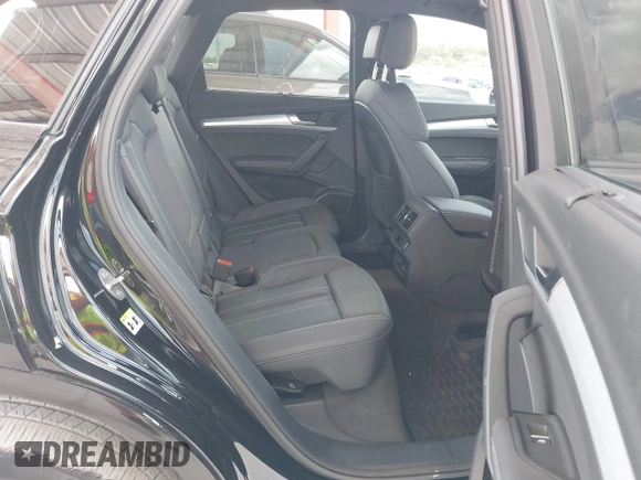 2024 Audi Q5 S line Prestige with VIN WA1FAAFY8R2034774, listed as a IAAI auction lot 42227400 with 16,521 mi miles and . Bid and sale history available at DreamBid. Image 8.