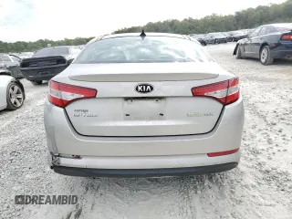 2013 Kia Optima Hybrid LX with VIN KNAGM4AD9D5040384, listed as a Copart auction lot 76238824 with 187,281 mi miles and Salvage Title. Bid and sale history available at carsss.com. Image 6.