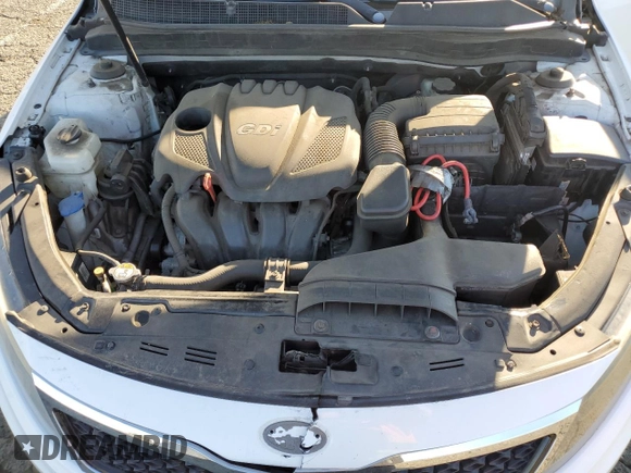 2013 Kia Optima EX z VIN 5XXGN4A70DG213912, wystawiony jako Copart lot #46849165 z przebiegiem Nie podano mil oraz Szkoda całkowita • Salvage title. Historia ofert i sprzedaży dostępna na DreamBid. Obrazek 11.