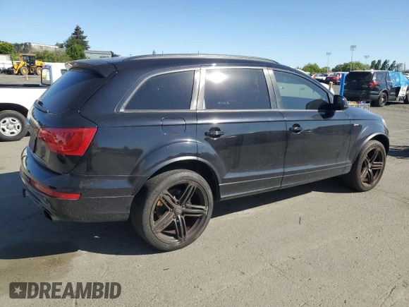2013 Audi Q7 S line Prestige z VIN WA1DGAFE9DD014638, wystawiony jako Copart lot #55858825 z przebiegiem 118 733 mil mil oraz Szkoda całkowita • Salvage title. Historia ofert i sprzedaży dostępna na DreamBid. Obrazek 3.