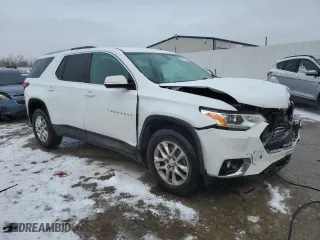 2018 Chevrolet Traverse LT Cloth with VIN 1GNEVGKW5JJ247289, listed as a Copart auction lot 45715455 with 121,425 mi miles and Non Repairable. Bid and sale history available at carsss.com. Image 4.