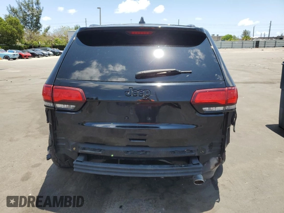 2017 Jeep Grand Cherokee Altitude with VIN 1C4RJEAG3HC952451, listed as a Copart auction lot 55658735 with 92,286 mi miles and Salvage title. Bid and sale history available at DreamBid. Image 6.