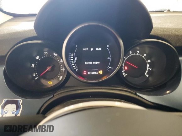 2018 FIAT 500X Pop with VIN ZFBCFXAB6JP673536, listed as a Copart auction lot 52130925 with 141,980 mi miles and Non repairable. Bid and sale history available at DreamBid. Image 9.