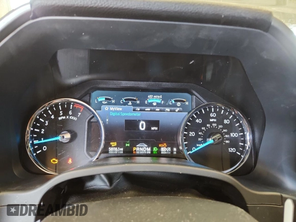 2021 Ford Expedition Max XLT with VIN 1FMJK1JT4MEA67007, listed as a Copart auction lot 63346645 with 58,116 mi miles and Salvage title. Bid and sale history available at DreamBid. Image 9.