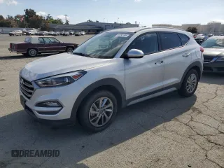 2018 Hyundai Tucson SEL with VIN KM8J3CA47JU644261, listed as a Copart auction lot 53751195 with 55,796 mi miles and Salvage title. Bid and sale history available at DreamBid. Image 1.