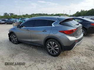 2017 Infiniti QX30 Luxury with VIN SJKCH5CR5HA026609, listed as a Copart auction lot 60020864 with 57,292 mi miles and Salvage Title. Bid and sale history available at carsss.com. Image 2.