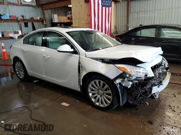 2011 Buick Regal CXL RL6 z VIN W04GU5GC7B1044990, wystawiony jako Copart lot #59744975 z przebiegiem 67 373 mil mil oraz Szkoda całkowita • Salvage title. Historia ofert i sprzedaży dostępna na DreamBid. Obrazek 4.