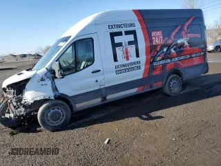 2017 Ford Transit with VIN 1FTYR3XV9HKA54554, listed as a Copart auction lot 49489495 with 188,419 mi miles and Salvage Title. Bid and sale history available at DreamBid. Image 1.