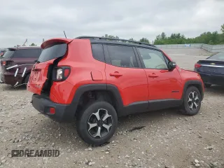 2020 Jeep Renegade Trailhawk с VIN ZACNJBC17LPM03536, выставлен на аукционе Copart как лот 59369535 с пробегом Не указан миль и На запчасти • Non repairable. История ставок и продаж доступна на DreamBid. Изображение 3.