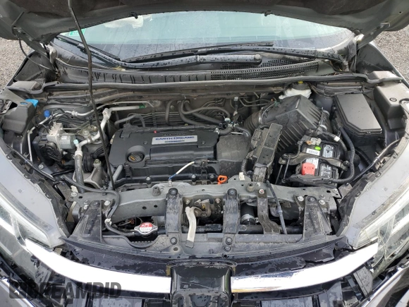 2015 Honda CR-V EX-L with VIN 2HKRM4H79FH661218, listed as a Copart auction lot 52257225 with 107,587 mi miles and Salvage Title. Bid and sale history available at carsss.com. Image 12.
