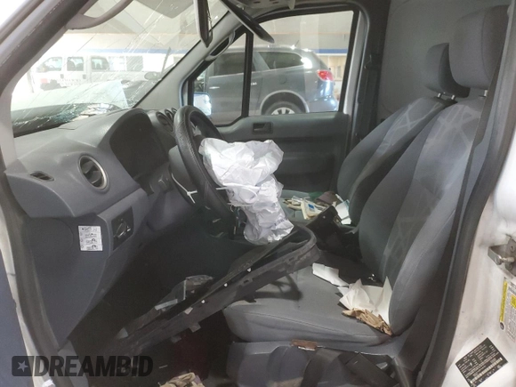 2011 Ford Transit Connect XL with VIN NM0LS7AN2BT046132, listed as a Copart auction lot 43398095 with Not provided miles and Salvage title. Bid and sale history available at DreamBid. Image 7.