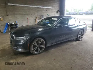 2022 BMW 3 Series 330i xDrive with VIN 3MW5R7J07N8C52051, listed as a Copart auction lot 59055745 with Not provided miles and Salvage title. Bid and sale history available at DreamBid. Image 1.