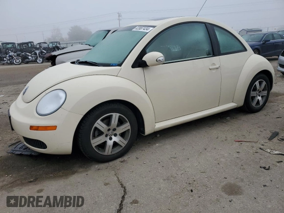 2006 Volkswagen Beetle с VIN 3VWRW31C36M415168, выставлен на аукционе Copart как лот 82887434 с пробегом 159 551 миль миль и Списание • Salvage title. История ставок и продаж доступна на DreamBid. Изображение 1.