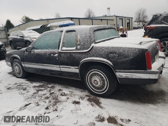 1988 Cadillac Eldorado with VIN 1G6EL1155JU622216, listed as a Copart auction lot 83659204 with 44,668 mi miles and Salvage Title. Bid and sale history available at DreamBid. Image 2.