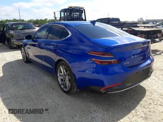 2022 Genesis G70 2.0T with VIN KMTG34TA9NU088968, listed as a Copart auction lot 67469522 with Not Provided miles and Non Repairable. Bid and sale history available at DreamBid. Image 2.