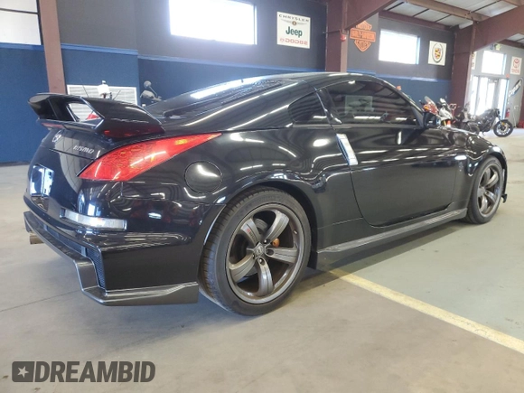 2008 Nissan 350Z Touring z VIN JN1BZ34EX8M751913, wystawiony jako Copart lot #86849544 z przebiegiem 33 380 mil mil oraz Szkoda całkowita • Salvage title. Historia ofert i sprzedaży dostępna na DreamBid. Obrazek 3.