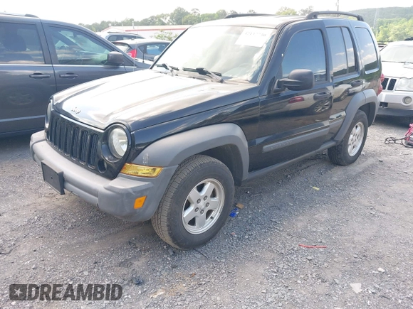 2005 Jeep Liberty Sport with VIN 1J4GK48K65W516500, listed as a IAAI auction lot 42137730 with 117,323 mi miles and . Bid and sale history available at DreamBid. Image 2.