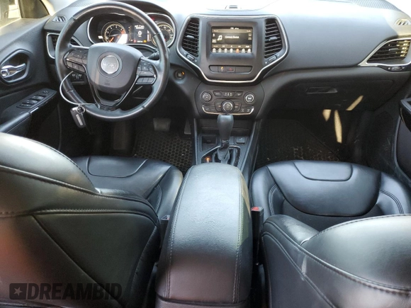 2020 Jeep Cherokee Latitude Plus with VIN 1C4PJLLB4LD648500, listed as a Copart auction lot 57303265 with 48,417 mi miles and Salvage title. Bid and sale history available at DreamBid. Image 8.