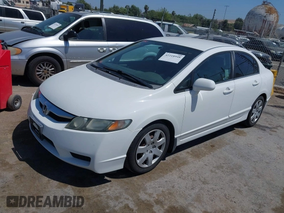 2010 Honda Civic LX with VIN 2HGFA1F50AH530242, listed as a IAAI auction lot 42218948 with 222,841 mi miles and . Bid and sale history available at DreamBid. Image 2.