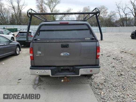 2007 Ford F-150 STX with VIN 1FTRX14W97FA82034, listed as a Copart auction lot 54913325 with 227,290 mi miles and Non repairable. Bid and sale history available at DreamBid. Image 6.