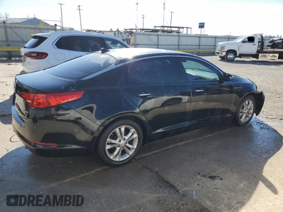 2013 Kia Optima EX with VIN 5XXGN4A71DG199275, listed as a Copart auction lot 49987545 with 147,769 mi miles and Salvage Title. Bid and sale history available at carsss.com. Image 3.