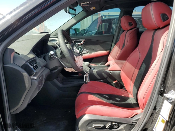 2023 Acura RDX w/A-Spec Package with VIN 5J8TC1H6XPL005137, listed as a Copart auction lot 70374543 with 1,899 mi miles and Salvage Title. Bid and sale history available at carsss.com. Image 7.