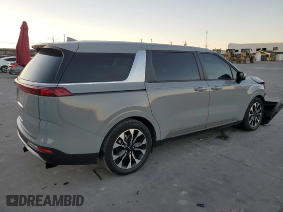 2022 Kia Carnival EX with VIN KNDNC5H34N6094901, listed as a Copart auction lot 80724774 with 40,291 mi miles and Salvage Title. Bid and sale history available at carsss.com. Image 3.