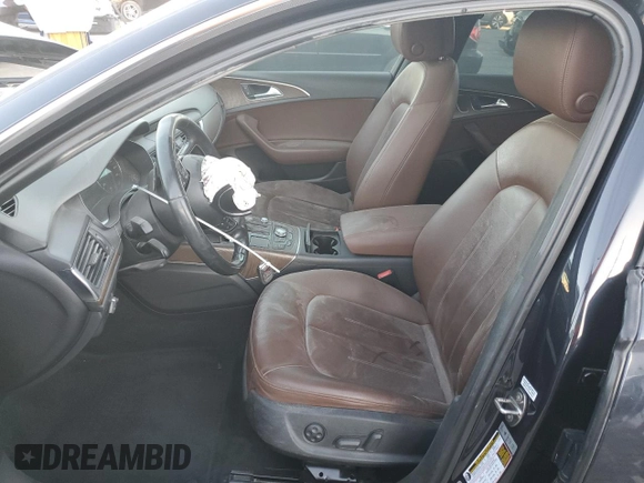 2013 Audi A6 Premium Plus with VIN WAUDFAFC7DN018573, listed as a Copart auction lot 79898604 with 71,914 mi miles and Salvage title. Bid and sale history available at DreamBid. Image 7.