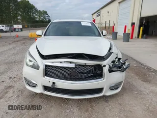 2015 Infiniti Q70 with VIN JN1BY1PP5FM601628, listed as a IAAI auction lot 41510075 with 102,363 mi miles and . Bid and sale history available at DreamBid. Image 12.
